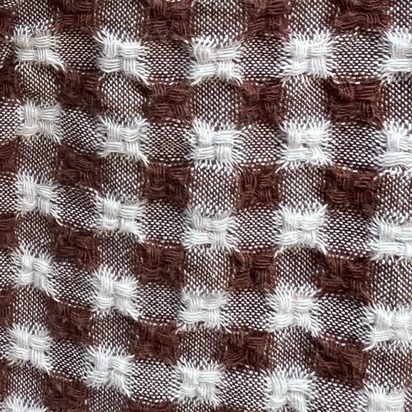 Madewell Gingham Peplum Top - Picture 4 of 6